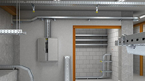 鋼制槽式橋架安裝案例