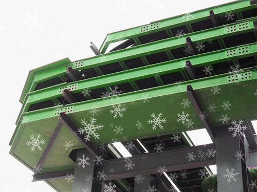 玻璃鋼槽式電纜橋架案例